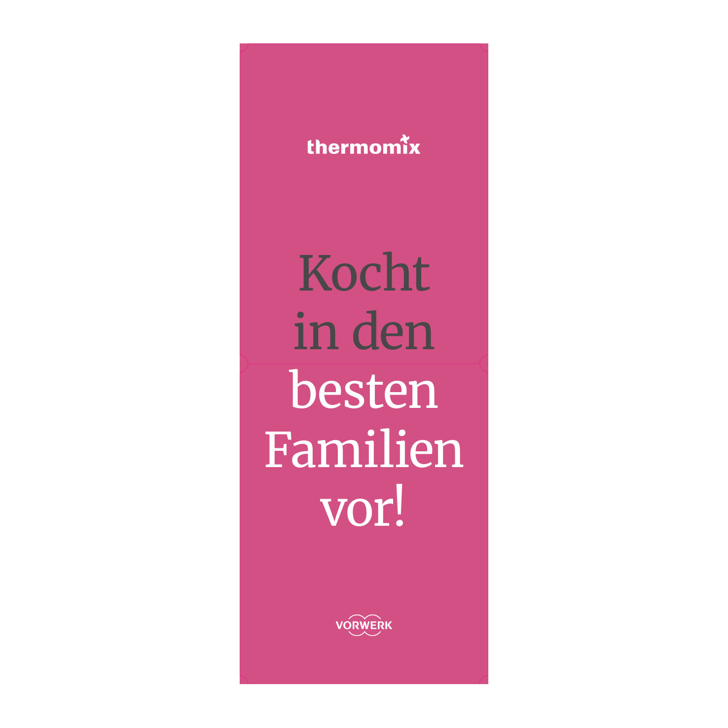 Doppel-Panel "Kocht in den besten Familien vor!"