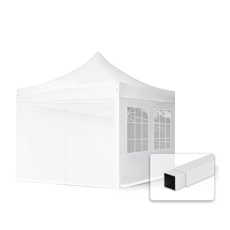 Pavillon Budget 3x3m mit 4 Seitenwänden